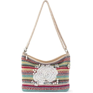 image:imageThe Sak Womens Lumi Handcrochet 3in1 CrossbodyEden Floral Embroidery