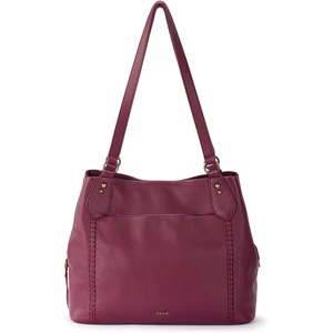 image:imageThe Sak Womens Melrose Leather SatchelCurrant