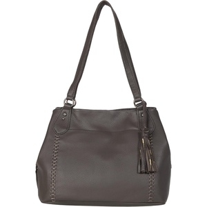 image:imageThe Sak Womens Melrose Leather SatchelSlate