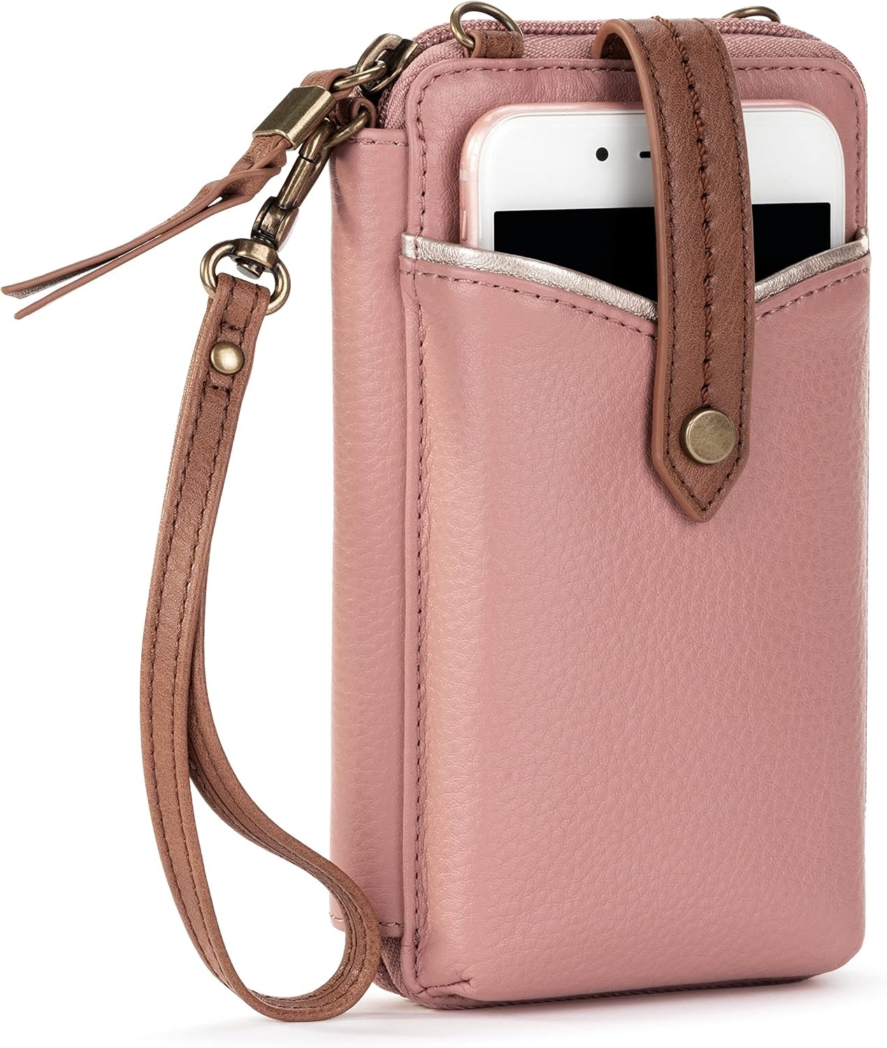 image:imageThe Sak Womens Silverlake NS Smartphone CrossbodyVintage Coral Block
