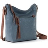 image:imageThe Sak Ashland Crossbody Purse  Womens Leather Handbag For Everyday amp Travel  Cross Body With Adjustable Shoulder StrapMaritime Wave Embossed