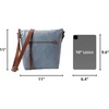 image:imageThe Sak Ashland Crossbody Purse  Womens Leather Handbag For Everyday amp Travel  Cross Body With Adjustable Shoulder StrapMaritime Wave Embossed