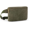 image:imageThe Sak Caraway Large Belt Bag Purse  Leather Womens Handbag for Everyday amp Travel  Waist Bag Fanny Pack With Adjustable Strap and Zip ClosureMoss Suede