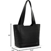 image:imageThe Sak De Young Tote Bag  Premium Leather Handbag With Stylish Design For Everyday  Roomy Purse With Shoulder StrapsBlack