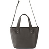 image:imageThe Sak Liv Satchel Bag in Leather  Premium Large Purse with Removable amp Convertible Handbag Straps for Everyday amp TravelSlate