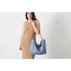 image:imageThe Sak Los Feliz Large Tote Bag in Leather Roomy Unlined Purse with Single Shoulder StrapDusty Blue
