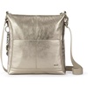 image:imageThe Sak Lucia Leather Crossbody Purse  Premium Leather Womens Handbag for Everyday amp Travel  Cross Body Bag With ZipperPyrite Stitch