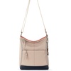 image:imageThe Sak Lucia Leather Crossbody Purse  Premium Leather Womens Handbag for Everyday amp Travel  Cross Body Bag With ZipperSand Horizon