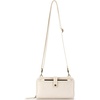 image:imageThe Sak Womens Iris Smartphone Crossbody Bag in LeatherStone Floral Embossed