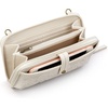 image:imageThe Sak Womens Iris Smartphone Crossbody Bag in LeatherStone Floral Embossed