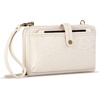 image:imageThe Sak Womens Iris Smartphone Crossbody Bag in LeatherStone Floral Embossed