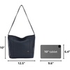 image:imageThe Sak womens De Young Leather HoboIndigo