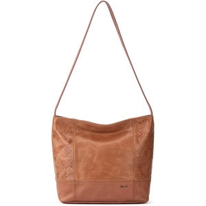 image:imageThe Sak womens De Young Leather HoboTobacco Floral Embossed