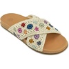 image:imageThe Sak Penelope Slide Crochet Sandal  Womens Comfortable Flat Fashion Slides