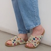 image:imageThe Sak Penelope Slide Crochet Sandal  Womens Comfortable Flat Fashion Slides
