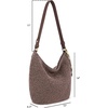 image:imageThe Sak Sequoia Crochet Shoulder Hobo  Womens Purse Zipper Pocket