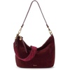 image:imageThe Sak Womens Jasmine Small HoboBlack Cherry Suede