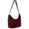 image:imageThe Sak Womens Jasmine Small HoboBlack Cherry Suede