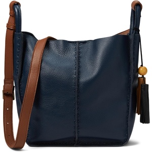 image:imageThe Sak Los Feliz Crossbody Purse  Womens Leather Handbag For Everyday amp Travel  Cross Body With Adjustable Shoulder StrapIndigo