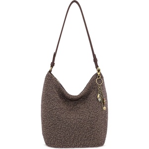 image:imageThe Sak Sequoia Crochet Shoulder Hobo  Womens Purse Zipper Pocket