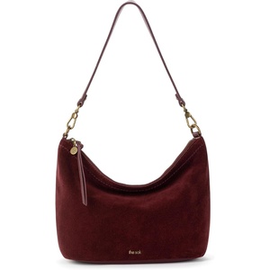 image:imageThe Sak Womens Jasmine Small HoboBlack Cherry Suede
