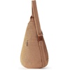 image:imageThe Sak Geo Sling Backpack in Crochet Single Sling Shoulder Strap BlackBamboo