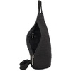 image:imageThe Sak Geo Sling Backpack in Crochet Single Sling Shoulder Strap BlackBlack