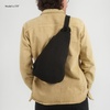 image:imageThe Sak Geo Sling Backpack in Crochet Single Sling Shoulder Strap BlackBlack