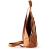 image:imageThe Sak Geo Sling Backpack in Crochet Single Sling Shoulder Strap BlackTobacco