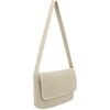 image:imageThe Sak Marlow Flap Shoulder Bag  HandCrocheted Womens Purse Made from Recycled Materials  Soft Durable Shoulder StrapEcru