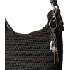 image:imageThe Sak Unisexadults The Sequoia Crochet HoboBlack