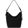 image:imageThe Sak Unisexadults The Sequoia Crochet HoboBlack