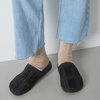 image:imageThe Sak Bolinas Clog  Womens Slip On Mule Shoes Cushioned ComfortBlack Suede Patch