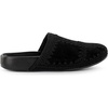 image:imageThe Sak Bolinas Clog  Womens Slip On Mule Shoes Cushioned ComfortBlack Suede Patch