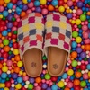 image:imageThe Sak Bolinas Clog  Womens Slip On Mule Shoes Cushioned ComfortMulti Check