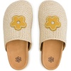 image:imageThe Sak Bolinas Clog  Womens Slip On Mule Shoes Cushioned ComfortNaturalButtercup Flower