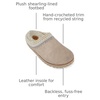 image:imageThe Sak Bolinas Clog  Womens Slip On Mule Shoes Cushioned ComfortSand Shearling