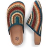 image:imageThe Sak Bolinas Clog  Womens Slip On Mule Shoes Cushioned ComfortWoodland Stripe