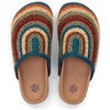image:imageThe Sak Bolinas Clog  Womens Slip On Mule Shoes Cushioned ComfortWoodland Stripe