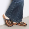 image:imageThe Sak Bolinas Clog  Womens Slip On Mule Shoes Cushioned ComfortWoodland Stripe