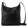 image:imageThe Sak De Young Leather Hobo Bag  Shoulder Purse with Zipper PocketBlack