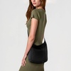 image:imageThe Sak De Young Leather Hobo Bag  Shoulder Purse with Zipper PocketBlack