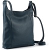 image:imageThe Sak De Young Leather Hobo Bag  Shoulder Purse with Zipper PocketIndigo