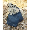 image:imageThe Sak De Young Leather Hobo Bag  Shoulder Purse with Zipper PocketIndigo