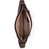 image:imageThe Sak De Young Leather Hobo Bag  Shoulder Purse with Zipper PocketMushroom Suede Block