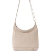 image:imageThe Sak De Young Leather Hobo Bag  Shoulder Purse with Zipper PocketSand Suede