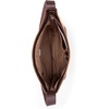 image:imageThe Sak De Young Leather Hobo Bag  Shoulder Purse with Zipper PocketTobacco Snake Block