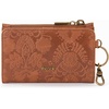 image:imageThe Sak Encino Card Wallet  Slim Zip Wallet with Card Slots amp Coin PocketTobacco Floral Emboss