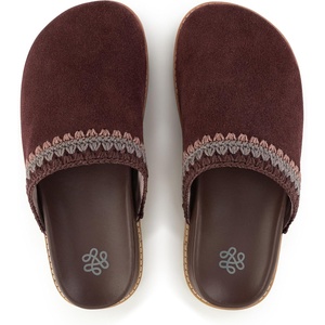 image:imageThe Sak Bolinas Clog  Womens Slip On Mule Shoes Cushioned ComfortMahogany Seminyak