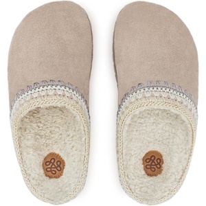 image:imageThe Sak Bolinas Clog  Womens Slip On Mule Shoes Cushioned ComfortSand Shearling